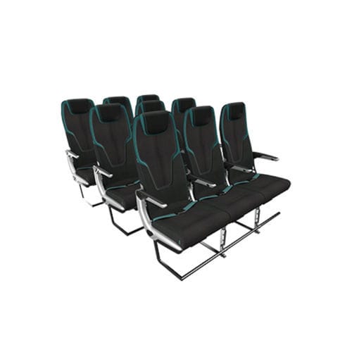 Sitz für Flugzeugkabine - Vector™ Light - TIMCO Aerosystems - für Economy Class / mit Armlehnen / mit Tisch