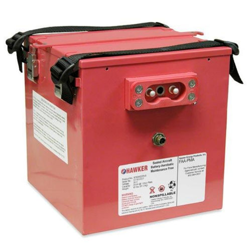 Batterie für Flugzeug - 9750W0370-xx series - Securaplane Technologies - Blei-Kalzium / 24 V