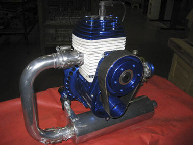 Kolbenmotor / 10 - 50ch - MZ-34 - Compact Radial Engines - 10 - 50kg / für Ultraleichtflieger / 2-Takt