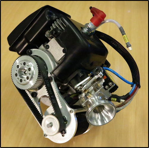 Kolbenmotor / 0 - 10ch - B32i - Power4Flight LLC - 0 - 10kg / für Drohnen / 2-Takt