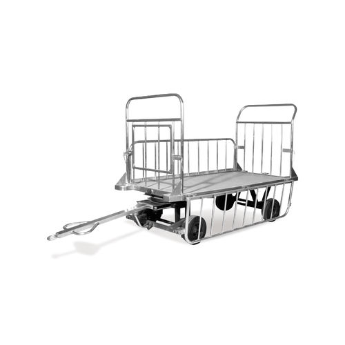Gepäckwagen für Rollfeld - FILIPINAS - Cart Technology S.L - 4 Räder / offen / Edelstahl