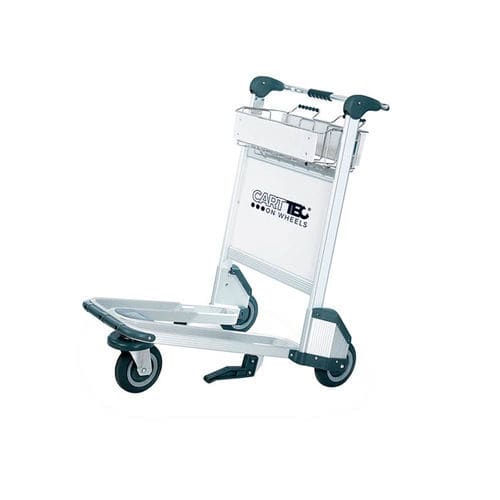 Gepäckwagen für Flughafenterminal - KORKULA - Cart Technology S.L - mit 3 Rädern / für Passagiere / Aluminium