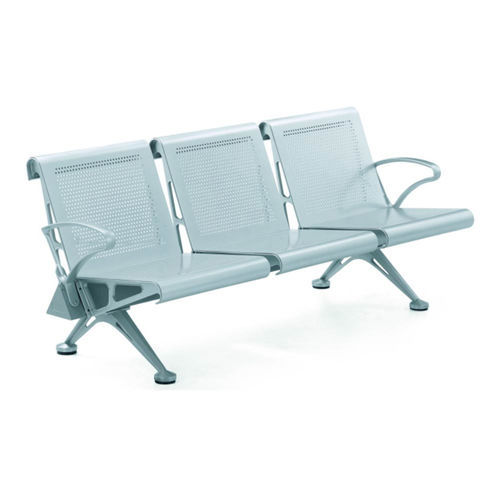 Traversenbank für Flughafen - BAHAMAS - Cart Technology S.L - 3 Plätze / Stahl / Aluminium