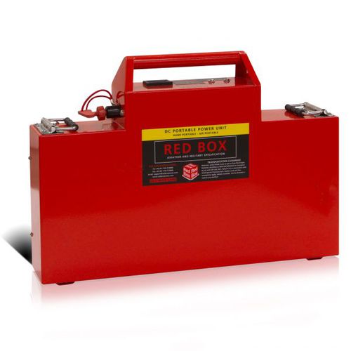 Batteriebetriebenes Bodenstrom-Aggregat - RB80A - RED BOX INTERNATIONAL LTD. - stationär / für Flugzeug / Blei