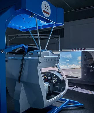 Simulator für Flugzeuge - GP ONE - ZALL LETOV SIMULATORY S.R.O. FLIGHT SIMULATION CENTRE - für Trainingszwecke / Cockpit