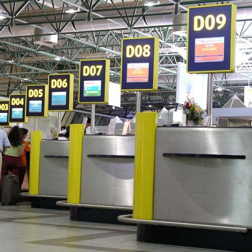 Check-in-Schalter - Torino Caselle  - CUTINI GROUP SRL - Boarding / für Flughafen