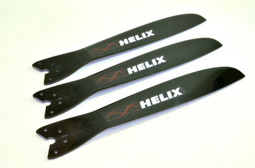 Flugzeugschraube gegen den Uhrzeigersinn - L-GMM-07-3 - HELIX propeller - 35 - 40" / mit 2 Zähnen / Fest