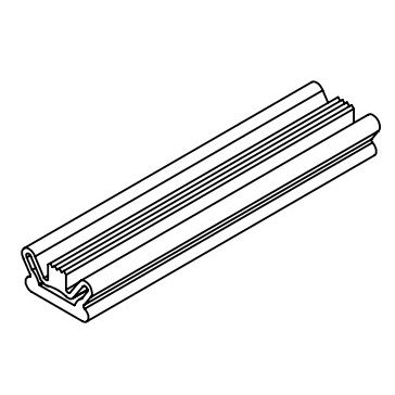 Profilierte Dichtung - DRF23 - Dynamic Rubber, Inc. - V-Ring / Gummi / für Flugzeug