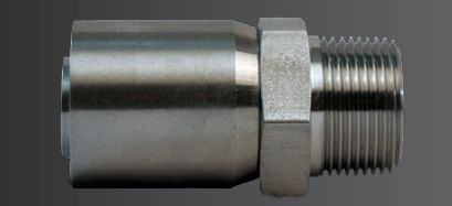 Crimpanschluss - SK11-xx-xxMP-** - Aerocom Specialty Fittings, Inc. - gerade / für Luft und Gas / für Heizöl