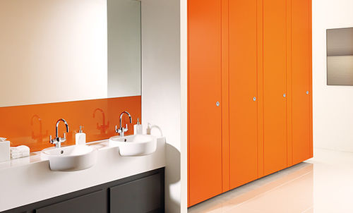 Sanitärkabine für Toilette für Flughafen - Unity - Venesta - Laminat / Aluminium / Edelstahl