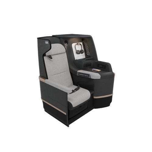 Sitz für Flugzeugkabine - SKYLOUNGE CORE - Safran Seats - für Businessclass / mit Armlehnen / mit Tisch