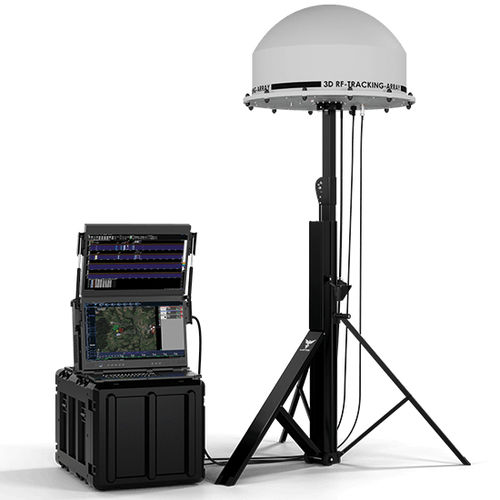 Radar-Drohnendetektionssystem - AARTOS™  - Aaronia AG - RF / festinstalliert / 360°