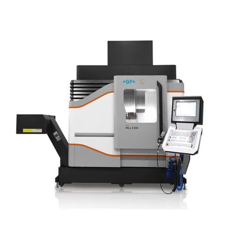 Vertikale Fräsmaschine - MILL E 800 - GF Machining Solutions - Step Tec - für die Luftfahrt / 3-Achs / für die Raumfahrtindustrie
