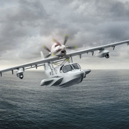 Wasserflugzeug zur Überwachung - orca - Dornier Seawings - Such- und Rettung / zweimotorig / Turboprop