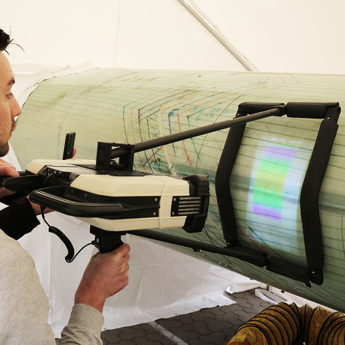 Kontaktloser 3D-Scanner - waveCHECK - 8tree - für die Luftfahrt