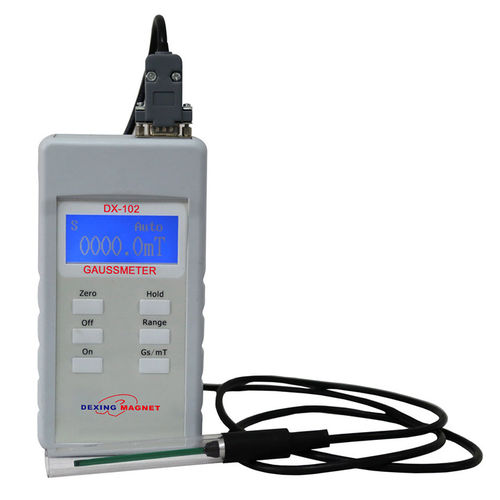 Digitales Gaussmeter - DX-102 - Xiamen Dexing Magnet Tech. Co., Ltd. - tragbar / für die Luftfahrtindustrie