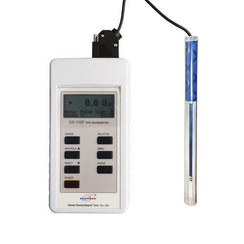 Digitales Gaussmeter - DX-102F - Xiamen Dexing Magnet Tech. Co., Ltd. - tragbar / für die Luftfahrtindustrie