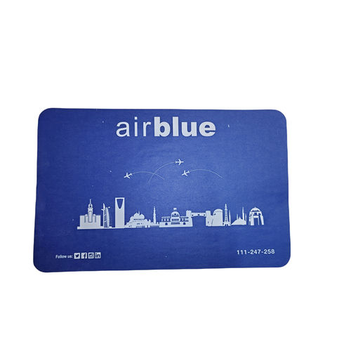 Tablett für Linienflugzeuge - Air Blue - Shantou Luoyi Trading Co., LTD - Papier / zum Einmalgebrauch / ATLAS
