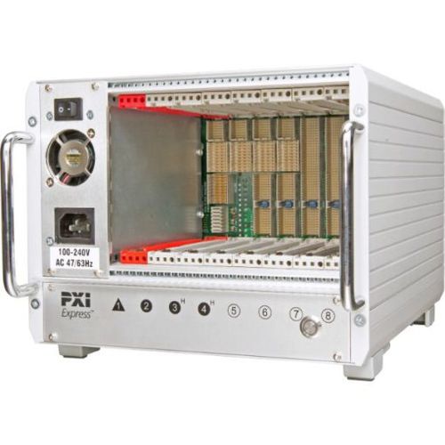 Backplane-Chassis / für die Luftfahrt - PXI / PXIe  - Hartmann Electronic - Benchtop / 6 Steckplätze / 8 Stellen