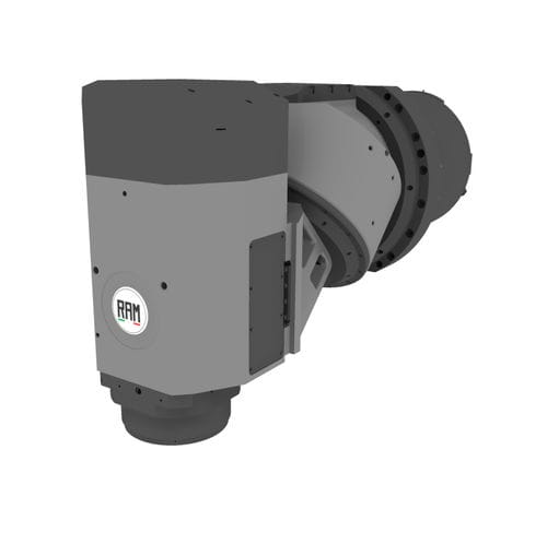 2-Achsen-Bearbeitungskopf - TBRE.CI  - Ram - Schwerfräs / CNC / universell