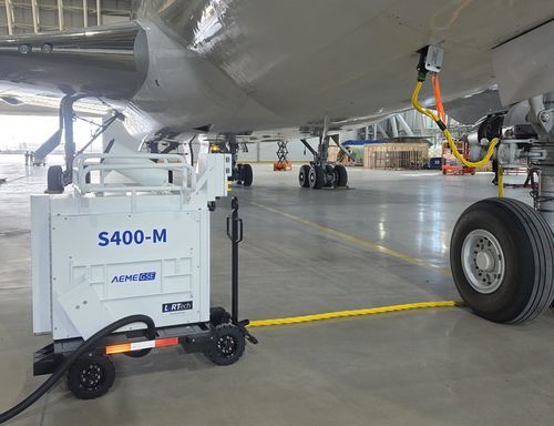 Mobiles Bodenstrom-Aggregat - S400-M - AEME GSE - anhängermontiert / Rollfeld / Hangar