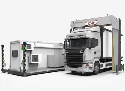 Scanner für Fahrzeuge - DTP 7500LVR - Linev Systems - für Container / Inspektion / für Flughafen