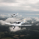 Flugzeug für Schulen / einmotorig / mit Kolbenmotor / 3-sitzig