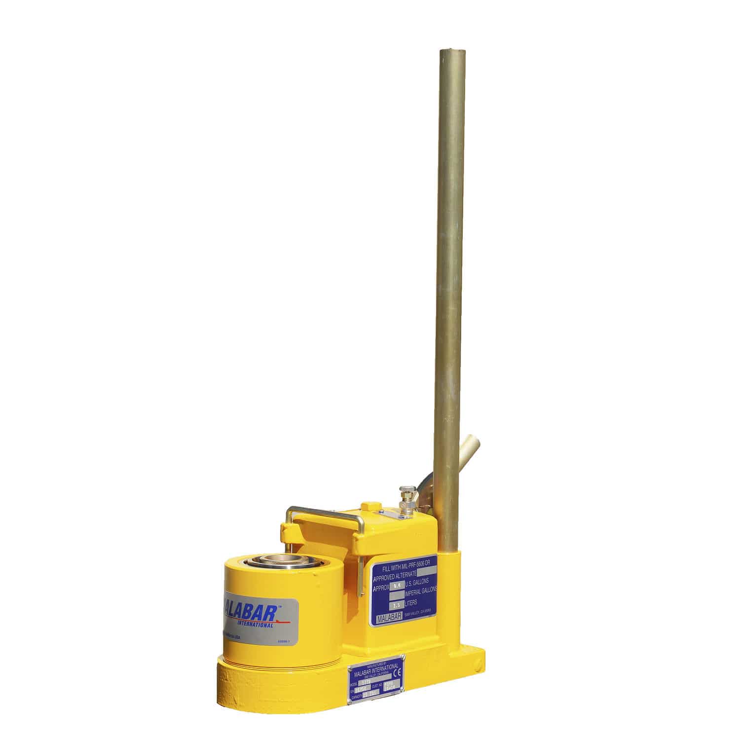 Gato para avión 8772 MALABAR INTERNATIONAL USA hidráulico / de un eje