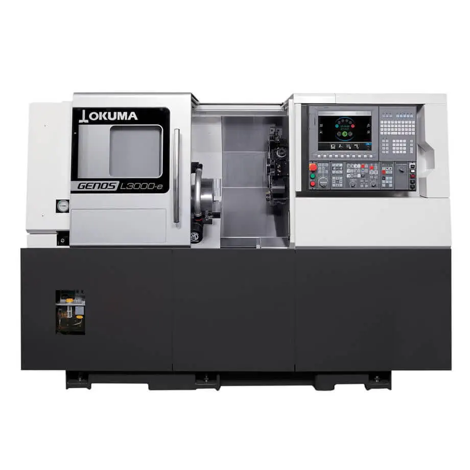 Máquina de torneado horizontal - GENOS L3000-e - OKUMA CORPORATION