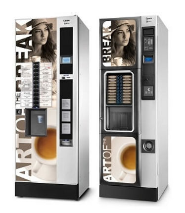 Máquina expendedora de bebidas - Sotoco - de café / para aeropuerto