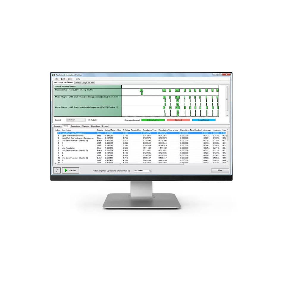 Software de gestión de datos LabWindows™/CVI National Instruments