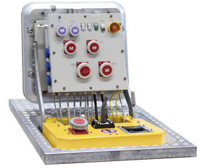 hatch pit para grupo electrógeno de pista