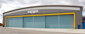 puertas de hangar correderas
