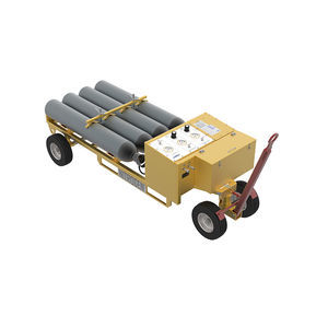 carro para botellas de nitrógeno para aeropuerto
