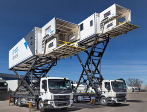 vehículo elevador de servicio de catering para aeropuerto