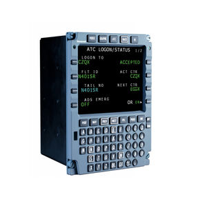 sistema de gestión de vuelo para avión / control display unit / táctil