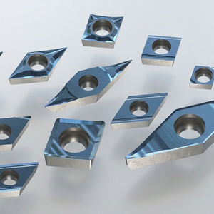plaquita de corte de acabado