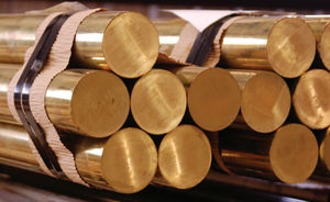 cobre en barras