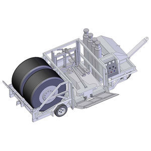 carro para el mantenimiento de aviones