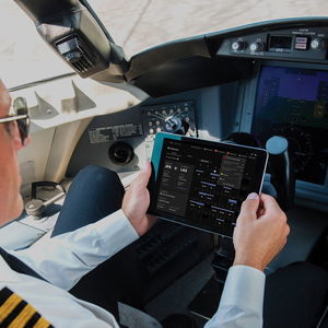 bolsa de vuelo electrónica para piloto