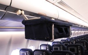 cama para avión