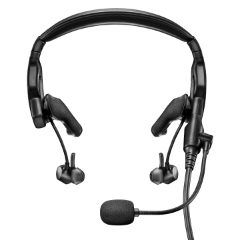 casco con micrófono para avión / para piloto / antirruido