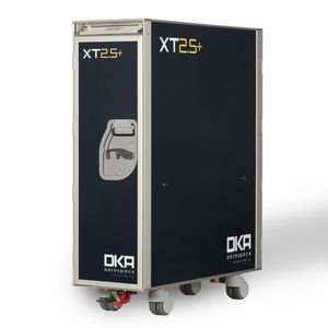 carrito de servicio para avión half-size