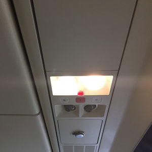 iluminación para cabina de avión