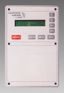 panel de audio HF / para avión / montado en panel