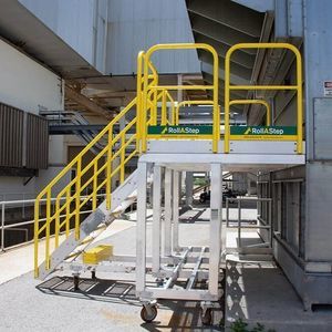dock aeronáutico para avión