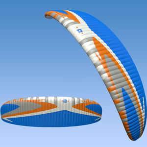 vela de paramotor monoplaza