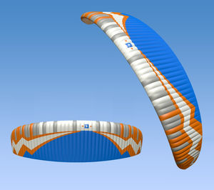 vela de paramotor de deporte