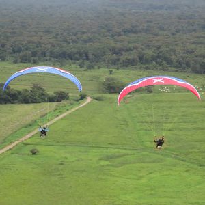 vela de paramotor prestación