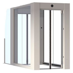 esclusa de seguridad para aeropuerto / para control de acceso / antirretorno / automática